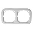 Rama dubla alba IP44 Clasic Prodax